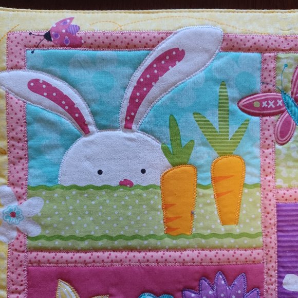 Blossom&Blooms placemats Set of 2 napkins New with tags Happy Spring Embroidered - Picture 7 of 8